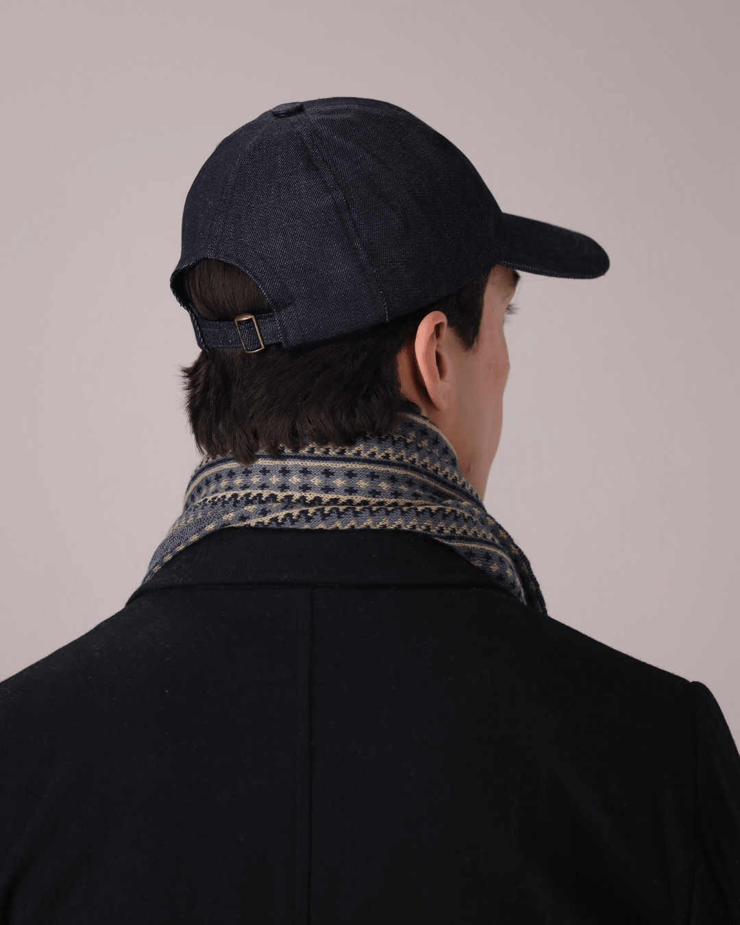 Dark Navy Denim Cap