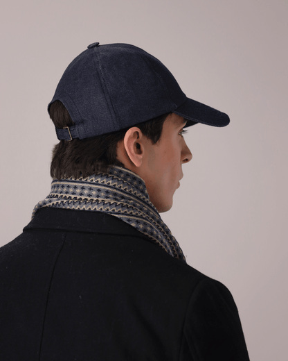 Dark Blue Denim Cap
