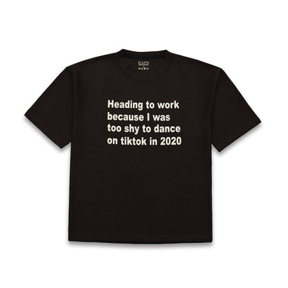 Too Shy in 2020 Relaxed T-Shirt – Chocolate Brown