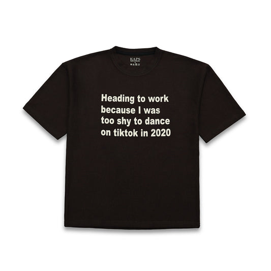 Too Shy in 2020 Relaxed T-Shirt – Chocolate Brown
