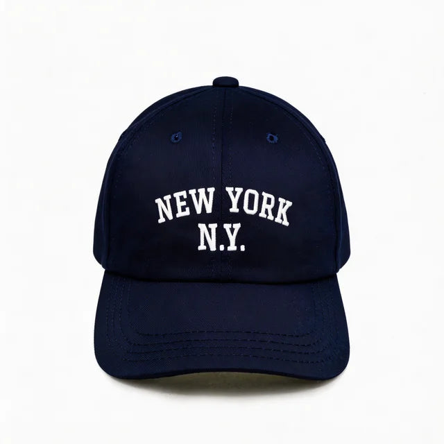 New York NY Blue Cotton Cap