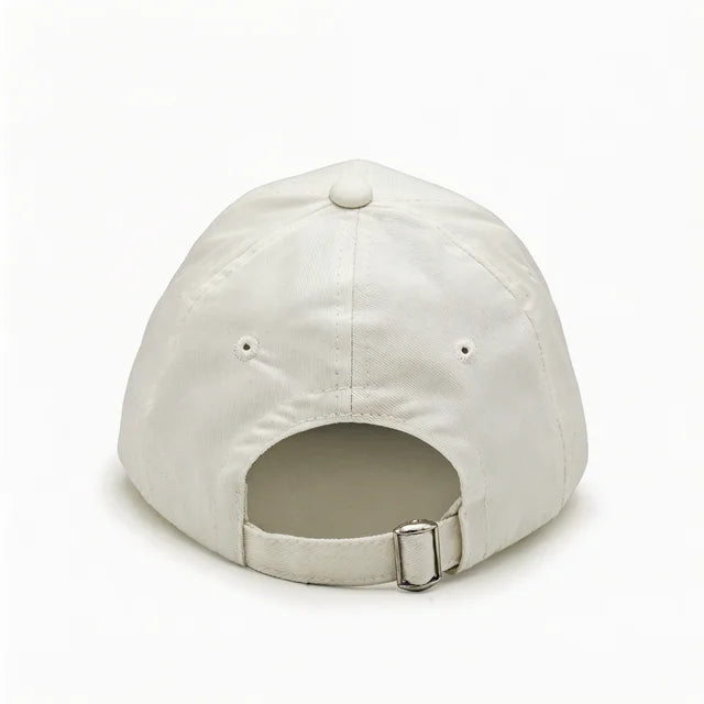 New York NY White Cotton Cap