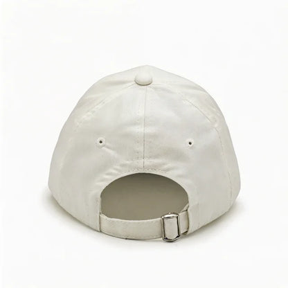 New York NY White Cotton Cap